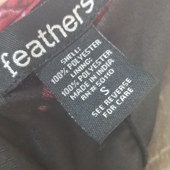 Feathers multicolor flower dress small - Picture 4 of 6